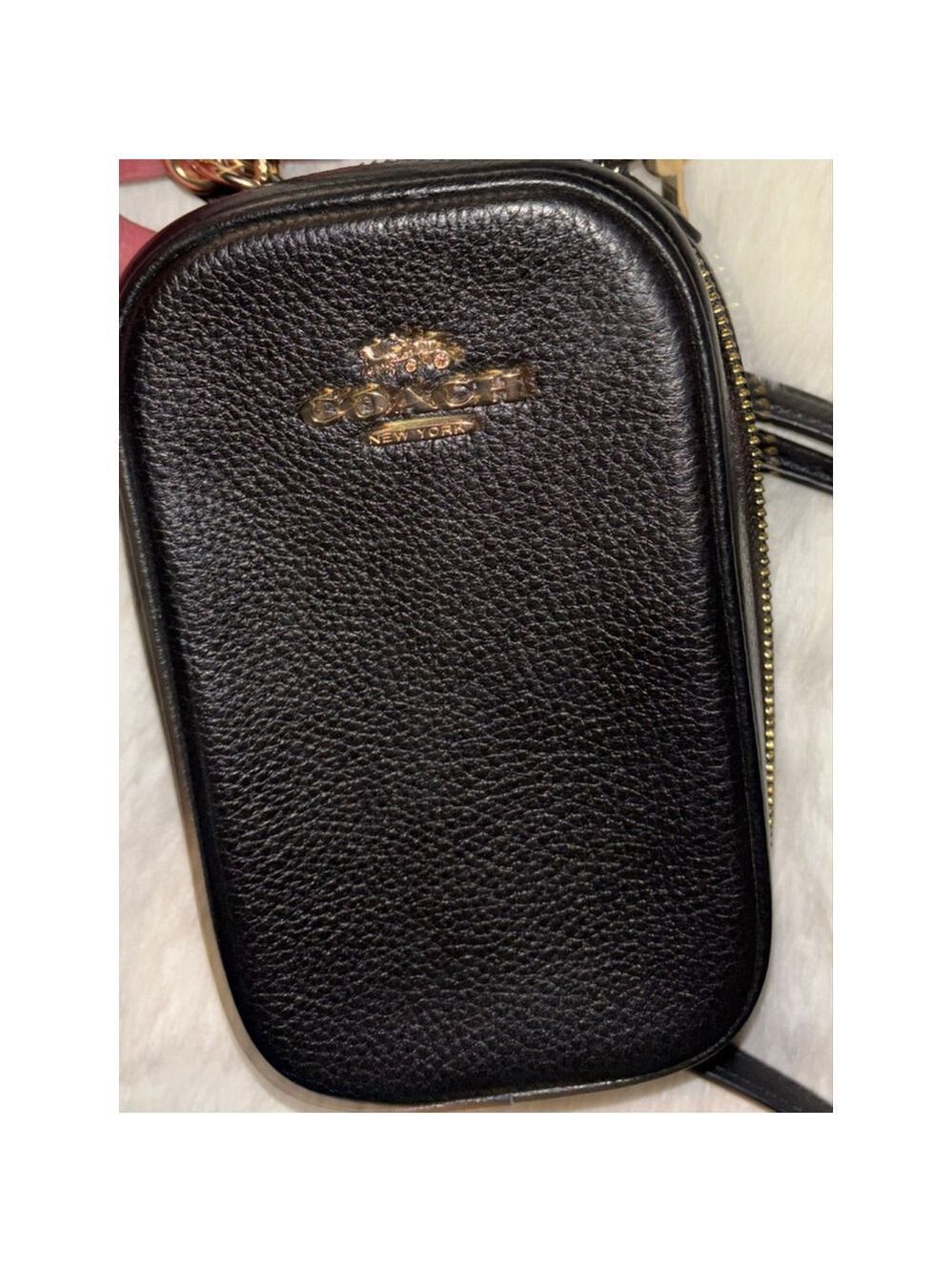 Coach Authentic Eva Phone 2-Way Small Minimalist Crossbody Shoulder Bag like NEW - Picture 9 of 14